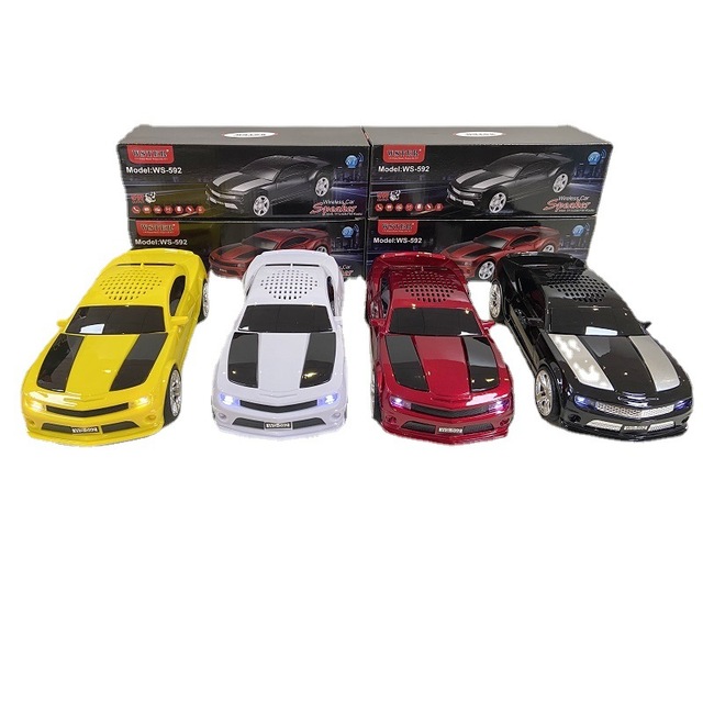 Hot Sell Blue Tooth Car Model RGB Hand Free Talking Music Palyer Wireless Car Speaker