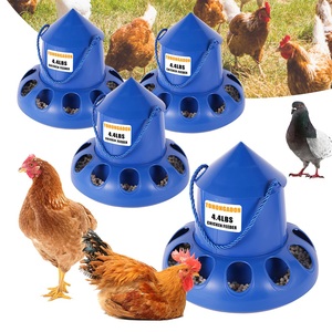 <span class=keywords><strong>Mangeoire</strong></span> <span class=keywords><strong>anti</strong></span>-éclaboussures pour volailles, 11 trous, pour canards, oies, cailles, pigeons, distributeur automatique de nourriture - Product Image 4