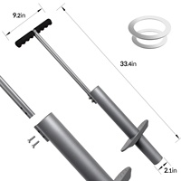 Semoir de semis multi-purp antirouille facile à utiliser et planteur de bulbes semoir Proplugger bulbe semoir Tool