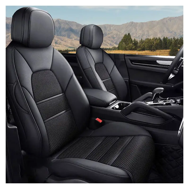 Customized 3D Luxury Full Set Car Seat Covers Breathable Car Seat Covers for all weathers