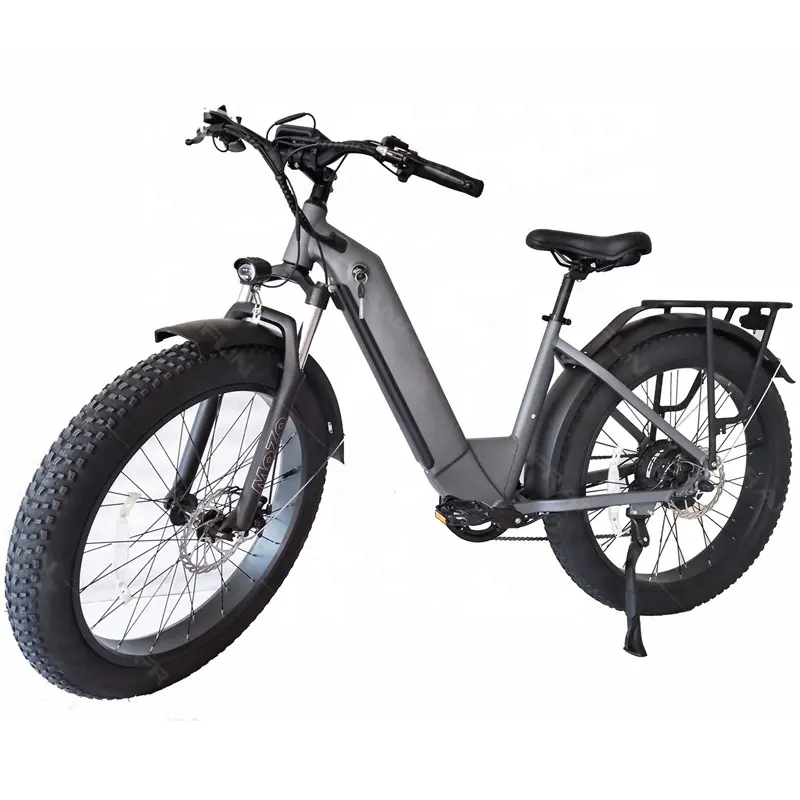 2023 Hidden battery 48V500W 35KM/H Pedelec 26*4.0 fat wheels electric mountain bicycle