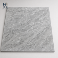 Carreaux de porcelaine pleine masse 600x600mm effet marbre brillant, faciles à nettoyer, vente directe usine pour projets hôteliers, centres commerciaux et bureaux