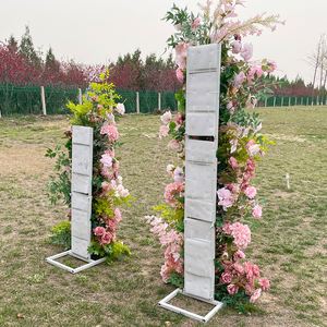 Versprechen Sie benutzer definierte Blumen bogen Rose Hortensie künstliche Blume dekorative Set für Hochzeits veranstaltung - Product Image 4