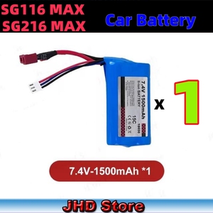 Pin xe điều khiển từ xa tốc độ cao JHD SG216 MAX SG116 MAX 7.6v 1500mAh chính hãng ZLL dành cho xe SG116PRO SG216PRO, phụ tùng đồ chơi - Product Image 2