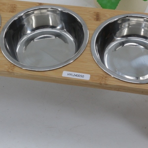 Fabricante atacado Food Drinking <span class=keywords><strong>Bowl</strong></span> <span class=keywords><strong>Dog</strong></span> <span class=keywords><strong>Bowl</strong></span> OEM Logotipo Madeira para Cães - Product Image 6