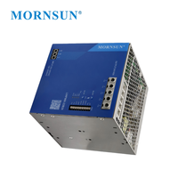 Fuente de Alimentación para Riel DIN MORNSUN 960W, Serie LIHF960-23Bxx, PFC Activo, 85-305VAC, Módulo Convertidor Industrial AC/DC