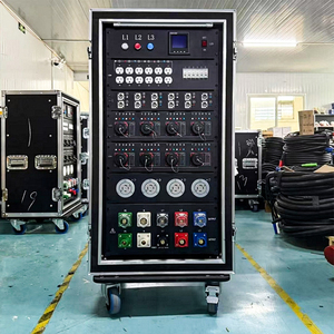 22U 70-Wege-Stromverteilerkasten <span class=keywords><strong>Power</strong></span> Distro Elektrisch 3-Phasen-400A-Rack-Camlock-Beleuchtung Touring-Ausrüstung - Product Image 1