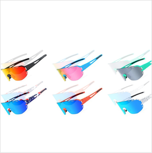 フルフレームフローティングガラス偏光アウトドアスポーツサングラスサイクリングアイウェア - Product Image 3