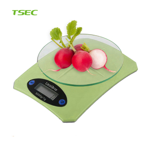 Quy mô nhà bếp chính xác 1g tiên tiến với giới hạn 5kg và nền tảng kính để cân chính xác - Product Image 5