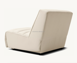 Sassanid OEM 1970s Diseños ingleses Evoking Recliner Chelsea Silla reclinable modular sin brazos - Product Image 6