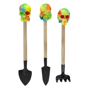 <span class=keywords><strong>Pala</strong></span> de esqueleto divertida y fresca de resina con asas, palas de jardín pequeñas para niños a la venta para <span class=keywords><strong>jardinera</strong></span> - Product Image 2