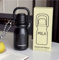 Bouteille d'eau isotherme en acier inoxydable 316 avec logo personnalisé, mignonne, sans BPA, de qualité alimentaire, pour le camping et les sports de plein air