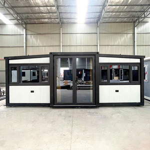 บ้าน30Ft 20Ft สำเร็จรูปหุ้มฉนวน40Ft โครงสร้างเหล็กแบบขยายได้ - Product Image 1