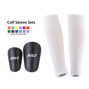 Manga elástica de compresión para pantorrilla, almohadilla protegida para espinilla, manga deportiva para fútbol, de piernas para Fitness Protector, conjuntos de espinilleras de fútbol - Product Image 1