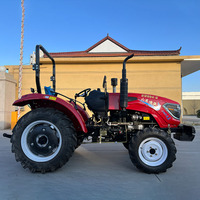 Tracteur Agricole Minière 4x4 50 CV EPA de Chine avec Chargeur Frontal et Rétrocaveuse, Tracteur de Pelouse Petit Modèle Camion Kubota