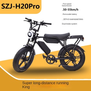 Bicicletta Elettrica a Due Ruote con Batteria al Litio 48V, Freni a Disco, Ruota da 14 Pollici per Città - Product Image 5