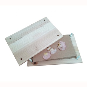 Wooden Herbarium <strong>Press</strong> Handmade <strong>Flower</strong> <strong>Press</strong> with Rope Nature Plant DIY Art Outdoor Playing - Product Image 1