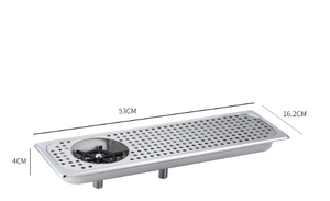 Lavavasos de Acero Inoxidable Weike BR613-1 con Boquilla Multiángulo, Diseño Sostenible para Cafeterías, Bares, Hoteles, Activación por Presión - Product Image 2