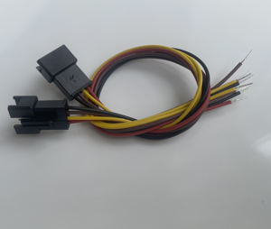 Kabel kawat konektor jst Pria & Wanita, Kustom lampu led rgb colokan konektor 2pin 3pin 4pin 5pin sm - Product Image 3