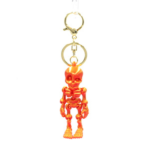 Nouveauté 2026 : Porte-clés Crâne en Plastique Imprimé en 3D, Décoration Squelette, Pendentif Modèle Animal – Idéal pour Halloween - Product Image 2