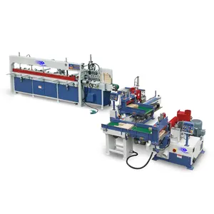 Helpful brand HMB3515AG wooden automatic Carpentry finger joint line good price weihai woodworking machine