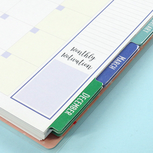 <span class=keywords><strong>Agenda</strong></span>/organizador/planificadores de 12 meses, encuadernación en espiral de alambre de lujo, 2021 - Product Image 6