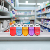 Regalos Promocionales Médicos, Temporizador Digital Cuadrado, Ecológico, Pantalla LED Grande, Cuenta Regresiva de 100 Minutos para Uso Educativo y de Laboratorio