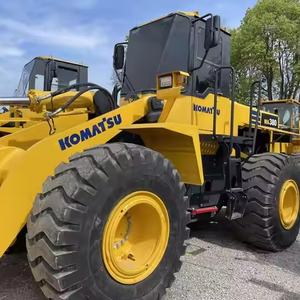 Machine de haute qualité de marque japonaise utilisée komatsu 380 Top marque komatsu Wa380 chargeur sur pneus utilisé chargeur frontal japonais en stock - Product Image 1
