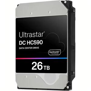 Disque dur interne Ultrastar DC HC590 26 To 3,5 pouces SATA 6 Gb/s 7200 tr/min à hélium CMR pour serveur RAID NAS WUH722626ALE6L4 - Product Image 1