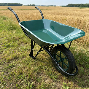 <span class=keywords><strong>Brouette</strong></span> métallique stable et robuste à haute capacité de charge Wb6400 pour les ouvriers du bâtiment et les projets de <span class=keywords><strong>bricolage</strong></span>, pratique et rapide - Product Image 1