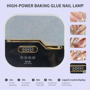Séchoir à ongles portable sans fil à double source lumineuse haute puissance, à <span class=keywords><strong>LED</strong></span> UV, pour le séchage rapide du gel, alimenté par batterie, vente en gros - Product Image 3