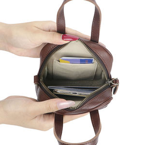 AndoBag Genuine Leather <b>Vintage</b> Crossbody Shoulder Bag Casual Mini Handbag for Daily Use, <b>Phone</b> & Essentials 3212 - Product Image 4