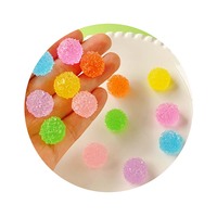Cabochon en résine imitation bonbon sucré demi-rond plat de 15 mm, décoration alimentaire, accessoires de scrapbooking, bricolage, coque de téléphone