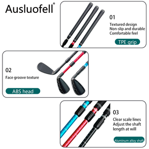Oem Rechtshandige Kinderen Telescopische Golfclub Draagbare 43 85Cm Verstelbare Lengte Wig Gemakkelijk Carry <span class=keywords><strong>Golf</strong></span> Chipping Clup - Product Image 2