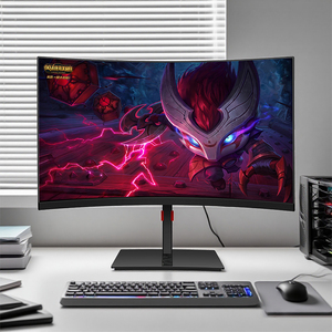 Nuevo Monitor de Escritorio para Juegos con Pantalla Curva LED HD 2K de <span class=keywords><strong>27</strong></span> <span class=keywords><strong>Pulgadas</strong></span> y 180 Hz, Resolución de 2560x1440 - Product Image 1