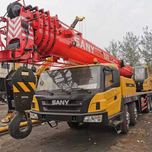 Grue sur camion Sany d'occasion de 50 tonnes, bien entretenue, à flèche longue, haute hauteur de levage, idéale pour les travaux d'ingénierie - Product Image 1