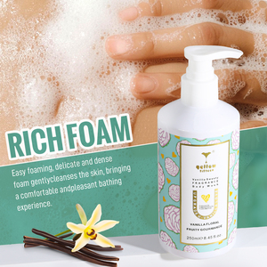 Gel de Ducha Líquido Hidratante y Nutritivo de Coco con Fragancia OEM de Marca Privada, 250 ml/500 ml, Suministro para Hoteles, Refrescante Corporal - Product Image 3