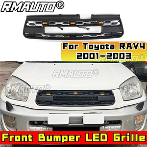 Parrilla Delantera para RAV4, Rejilla de Parachoques Delantero, Kit de Carrocería, Parrilla para Toyota RAV4 2001-2003, Accesorios para Automóviles - Product Image 3
