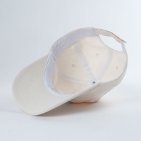 Gorra de Papá de Color Blanco Personalizable de Yukaihe, Gorras de Papá con Bordado de Letras Planas, Nuevo Diseño, Gorra de Papá de Tela de Algodón
