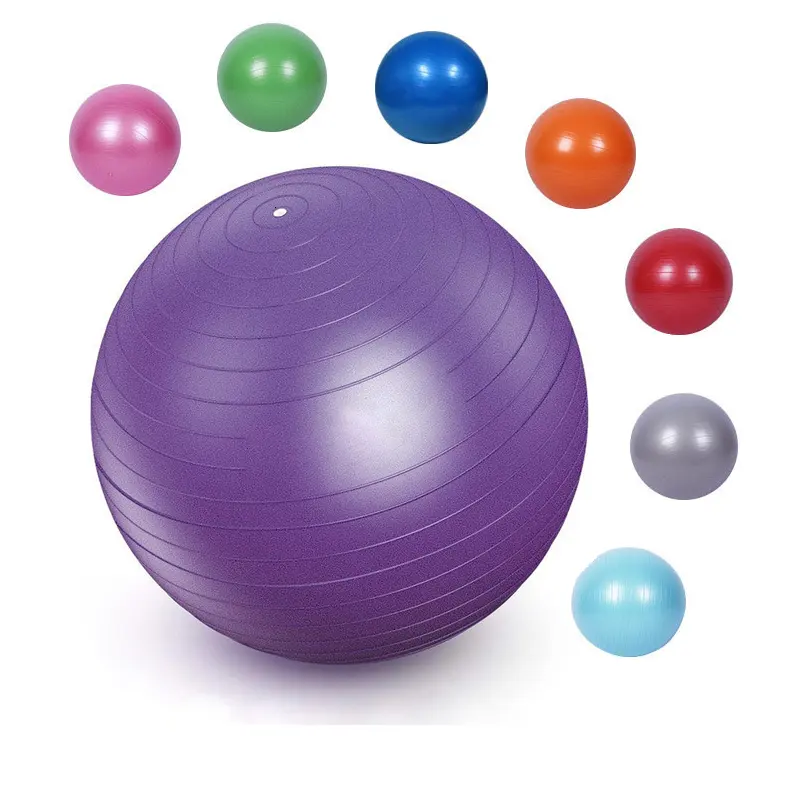 Hot Selling Großhandel benutzer definierte Logo gedruckt ungiftig Anti Burst umwelt freundliche Yoga-Übung Balance Training Gym Ball