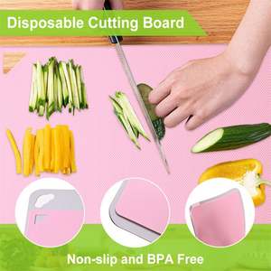 Hot Sale PP <b>Plastic</b> Cutting Board Non-Slip Textured Design Pp Material Safe <b>Plastic</b> Chopping Boards - Product Image 3