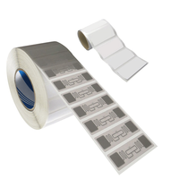 Производитель 13,56 мГц ISO14443A сухая влажная инкрустация Smart RFID Tag NFC наклейки