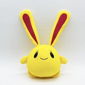 Vente en gros de lapins en peluche super doux jaunes, lapins porte-bonheur, jouets en peluche kawaii, superbes cadeaux - Product Image 3