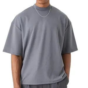 Custom230gsm T Shirt For Men Blank Heavy Weight Oversized Shirts Unisex Printing Men's Women's T-Shirts