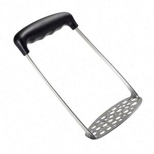 Prensa Manual Plegable de Acero Inoxidable con Logotipo Personalizado para Alimentos de Bebé, Herramienta para Hoteles, Prensa de Metal para Puré de Patata y Aguacate - Product Image 1