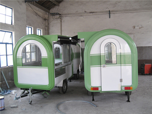 รถขายอาหารเคลื่อนที่แบบใหม่ ได้รับการรับรองมาตรฐาน CE ของจีน กำลังไฟ 1500 วัตต์ ความเร็ว 30 กม./ชม. - Product Image 2