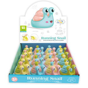 Voiture à rétrofriction pour bébé, motif dessin animé mignon, jouet escargot à pousser et à faire rouler pour tout-petits, vente en gros - Product Image 6