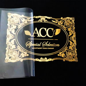 Etiqueta 3D impresa personalizada, pegatina de Metal en relieve, Perfume para botella de pegatina, <span class=keywords><strong>fondo</strong></span> extraíble, pegatina UV de transferencia <span class=keywords><strong>transparente</strong></span> - Product Image 5