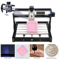 Máquina de Grabado CNC 3018 Pro de Escritorio de 15w, Mini Router CNC para Madera con Control GRBL