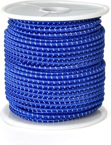 Corda Elastica Riflettente 3/32'' 2.5mm, Corda Bungee per Braccialetti Fai-da-Te, Artigianato, Lacci per Scarpe, Cucito, Borse, Abbigliamento - Product Image 1